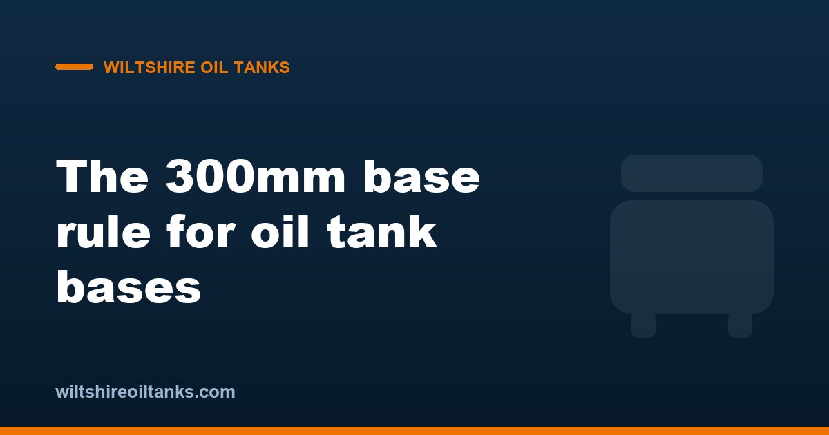 The 300mm base rule: ensuring structural integrity for heavy loads